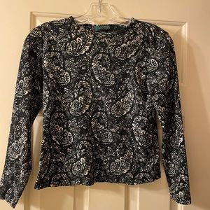 Lauren by Ralph Lauren Top - 100% Cotton - Size P/S